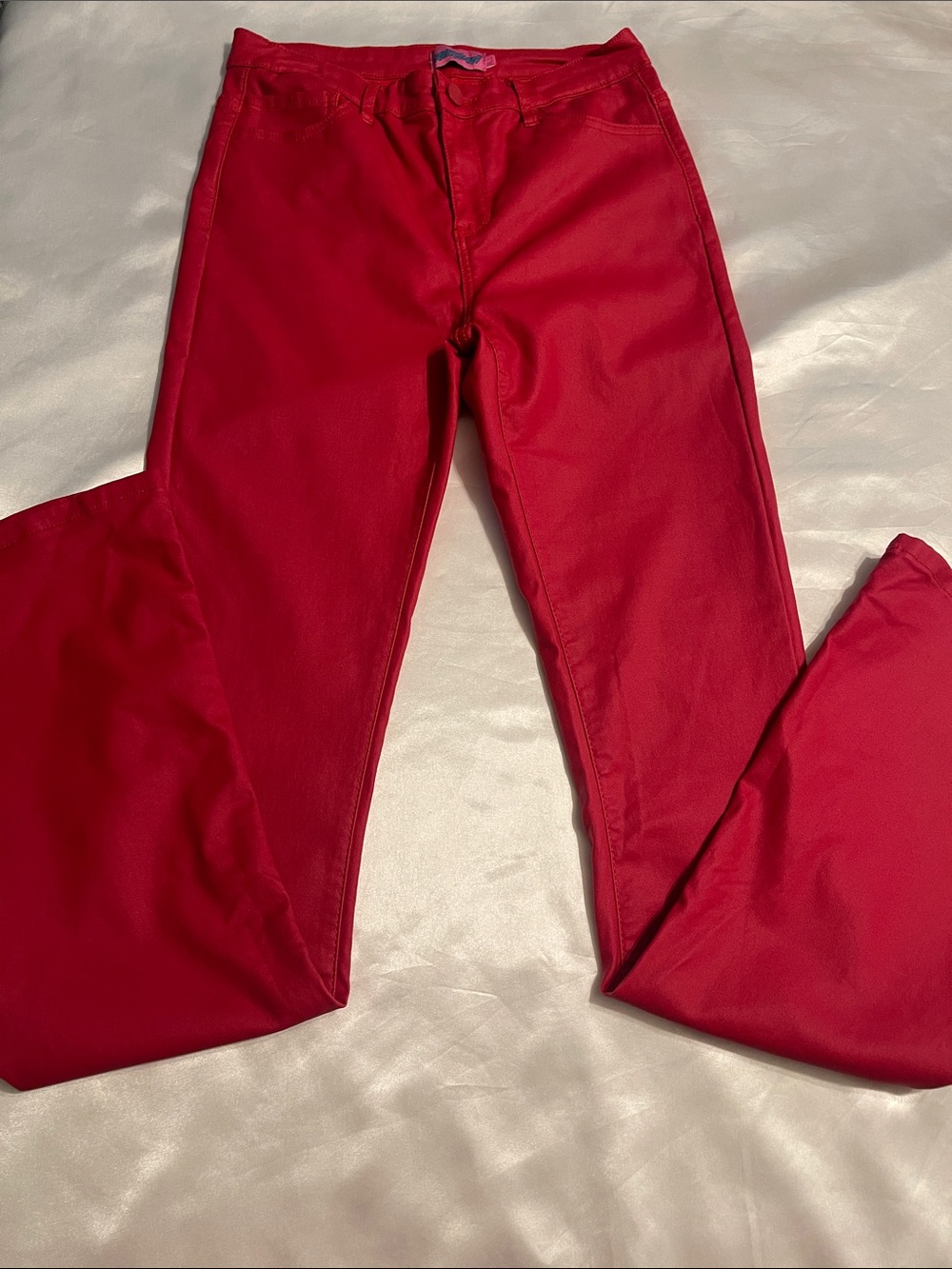 Edikted Red Women’s Boot Cut Jeans